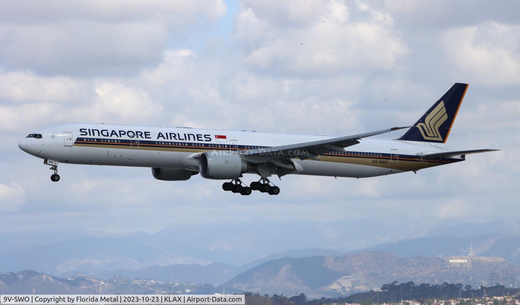 9V-SWO, 2008 Boeing 777-312/ER C/N 34580, SIA 773 zx NRT-LAX