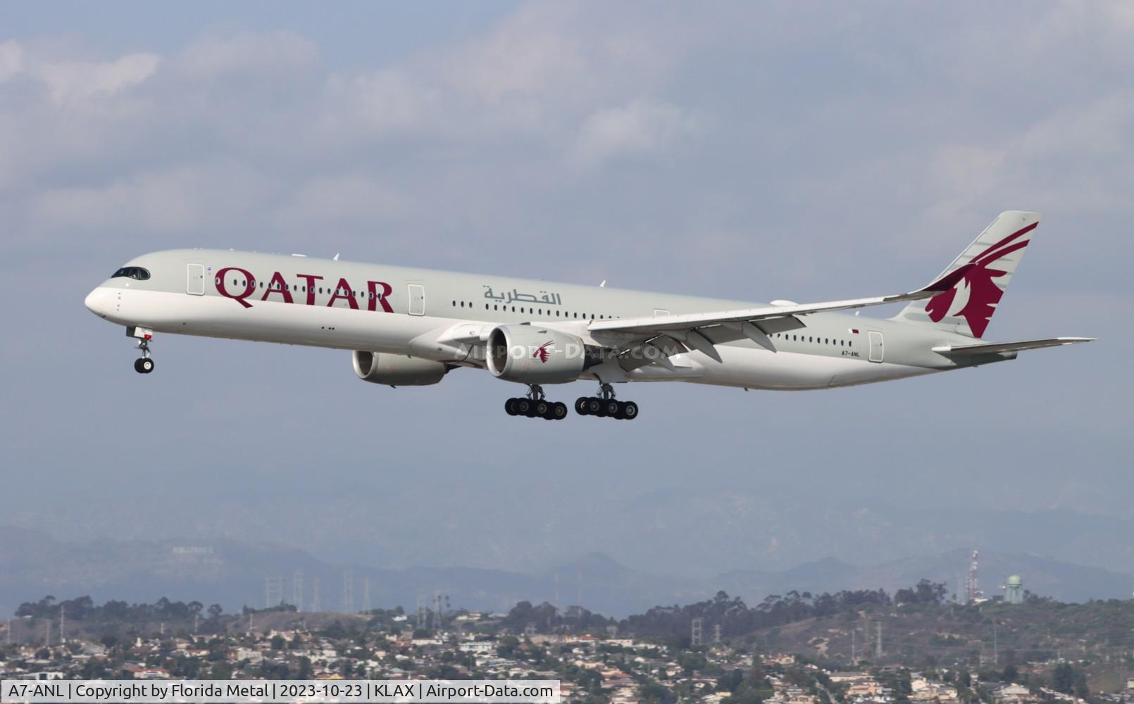 A7-ANL, 2019 Airbus A350-1041 C/N 346, QTR A35X zx DOH-LAX