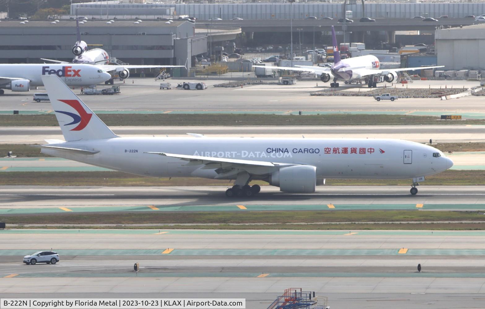 B-222N, 2022 Boeing 777-F6N C/N 67796, CKK 777F zx LAX-PVG