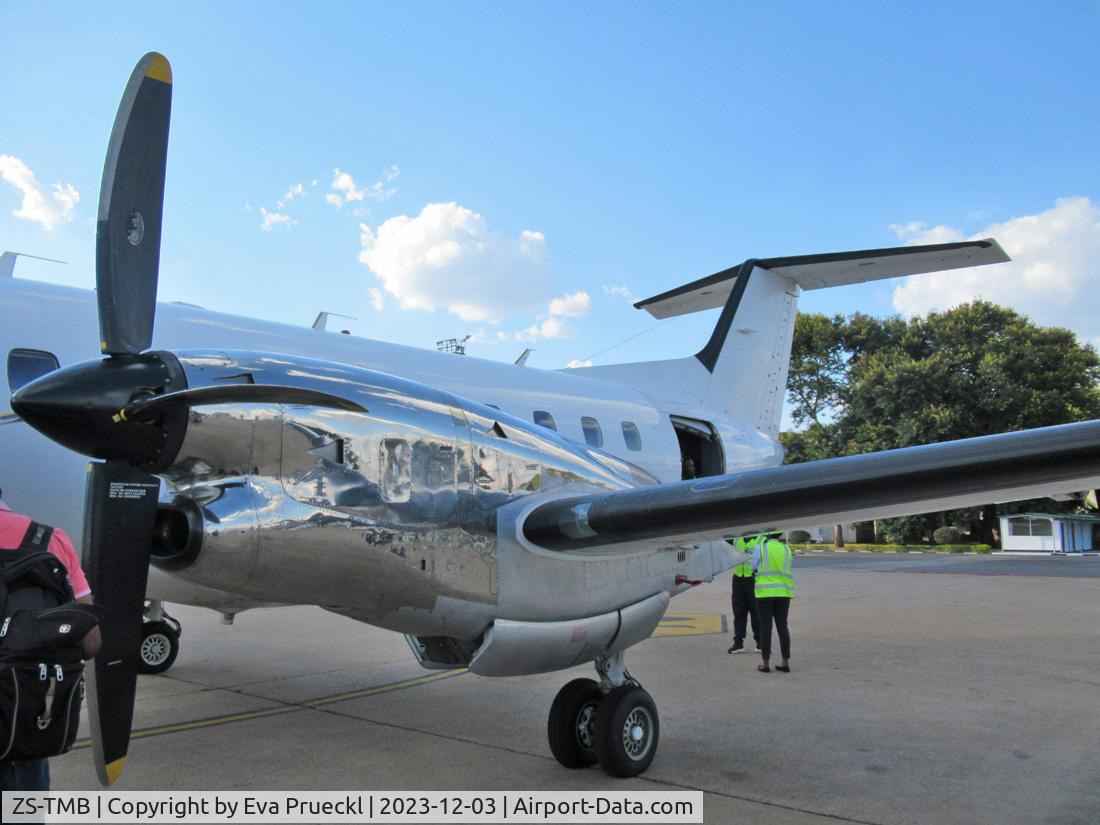 ZS-TMB, 1998 Embraer Brasilia EMB-120ER C/N 120-347, Lusaka Kenneth Kaunda International Airport, Zambia