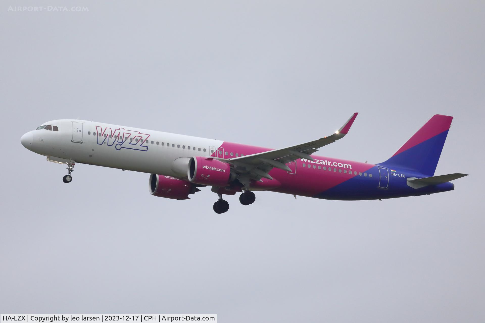 HA-LZX, 2021 Airbus A321-271NX C/N 10659, Copenhagen 17.12.2023