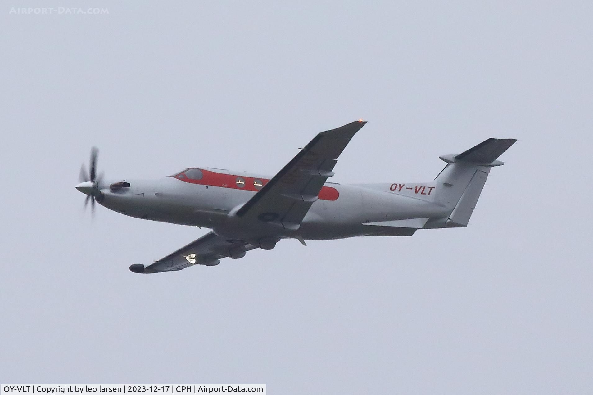OY-VLT, 2019 Pilatus PC-12/47E C/N 1870, Copenhagen 17.12.2023
