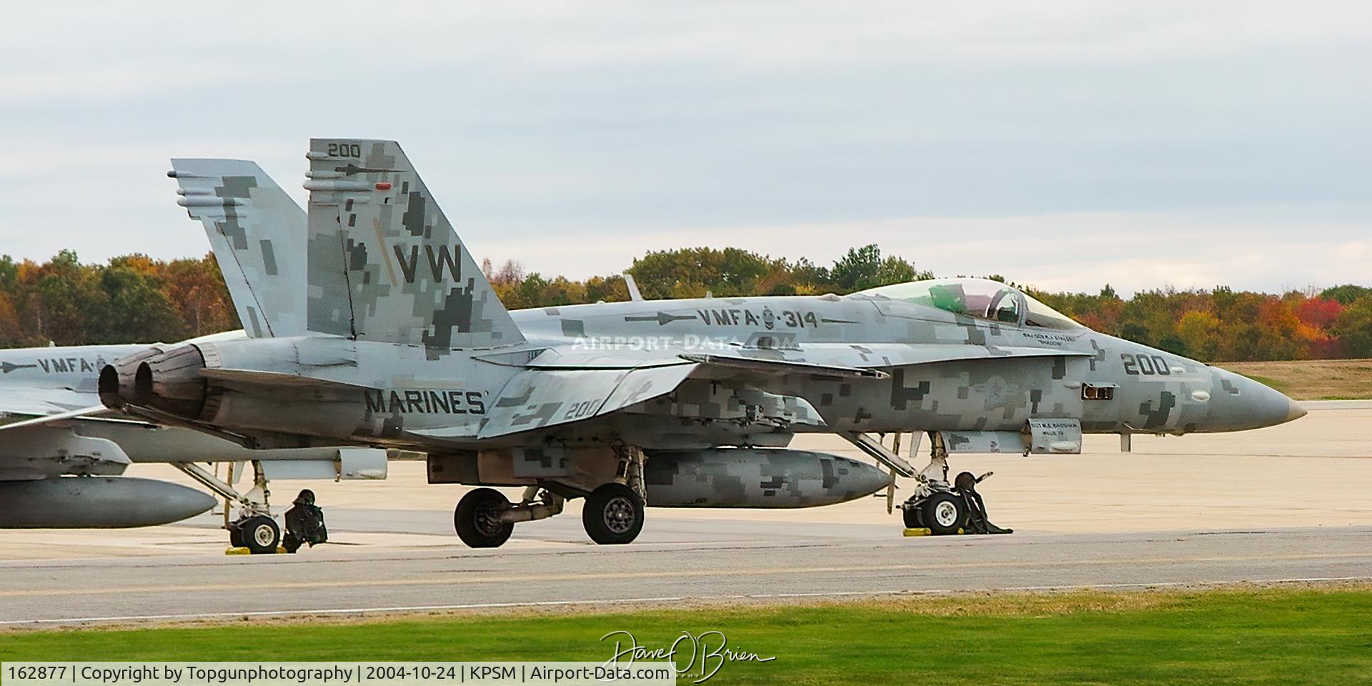 162877, McDonnell Douglas F/A-18A++ Hornet C/N 420/A348, VMFA-314 CAG