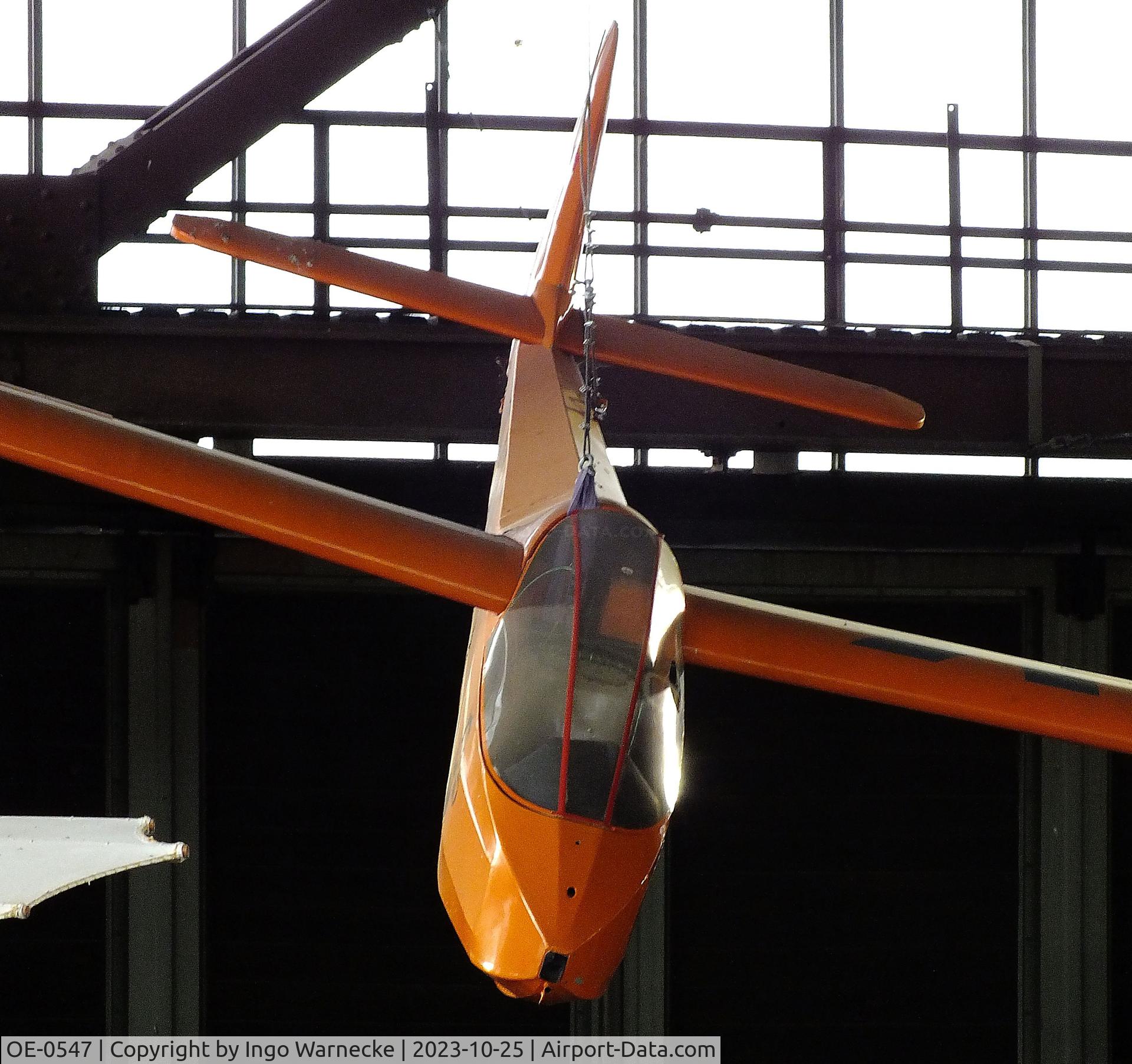OE-0547, Scheibe L-Spatz 55 C/N R232/H244, Scheibe L-Spatz 55 at the Militärluftfahrt-Museum (Museum of Austrian Military Aviation), Zeltweg
