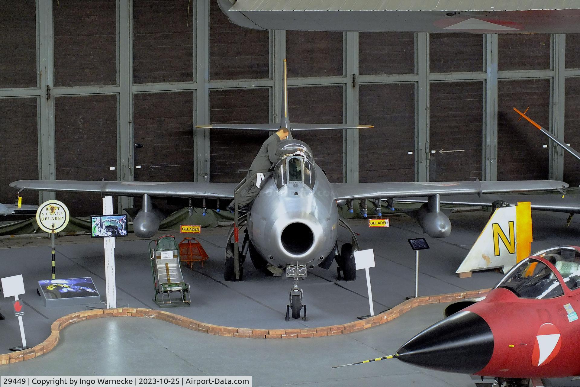 29449, Saab J-29F Tunnan C/N 29449, SAAB J29F Tunnan at the Militärluftfahrt-Museum (Museum of Austrian Military Aviation), Zeltweg