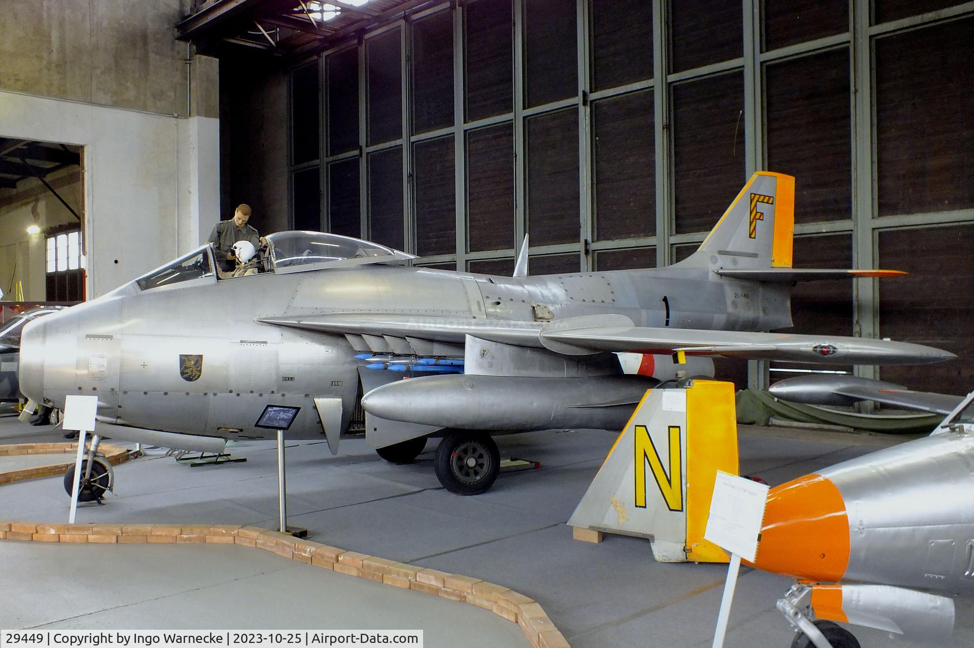 29449, Saab J-29F Tunnan C/N 29449, SAAB J29F Tunnan at the Militärluftfahrt-Museum (Museum of Austrian Military Aviation), Zeltweg