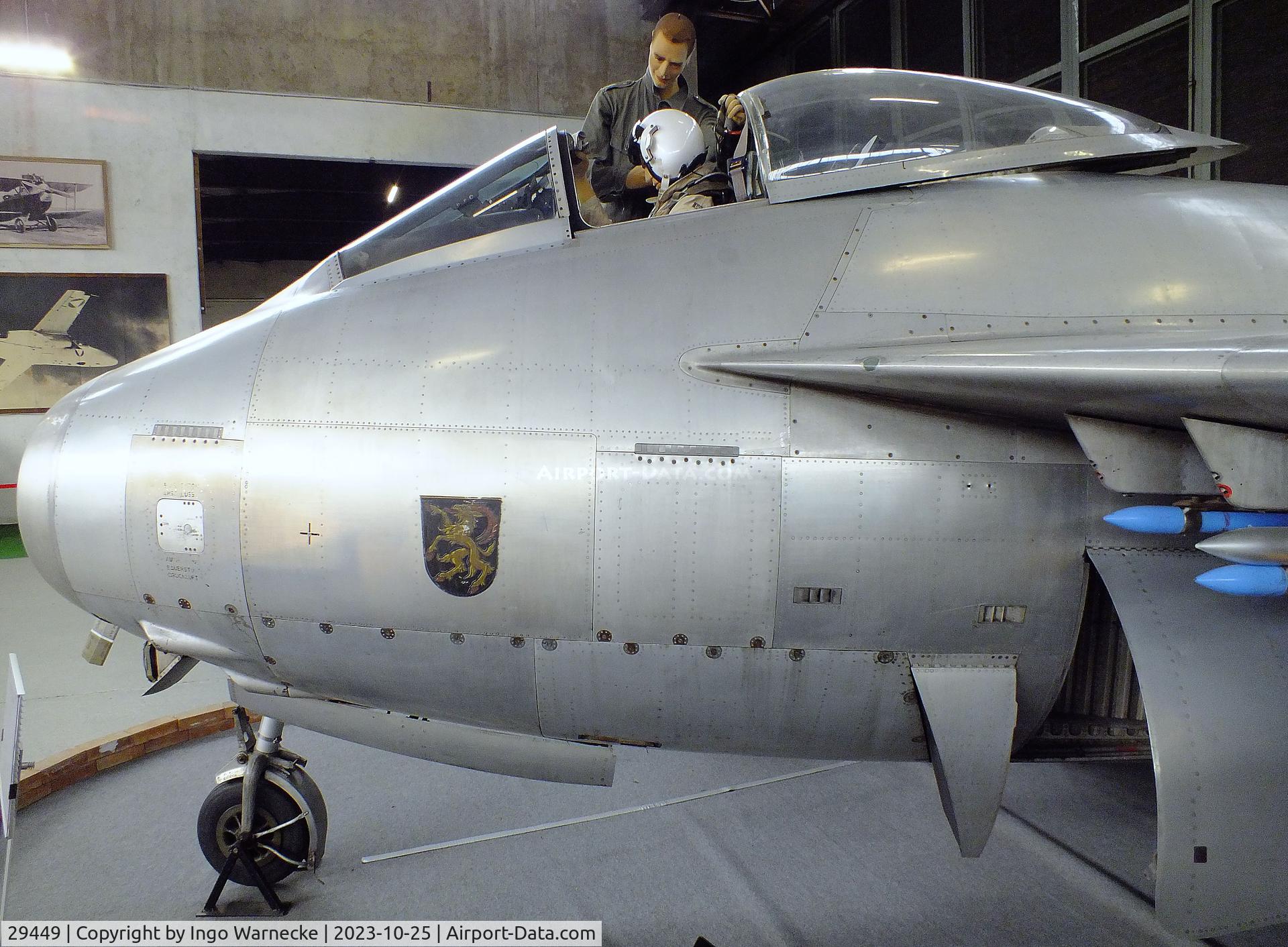 29449, Saab J-29F Tunnan C/N 29449, SAAB J29F Tunnan at the Militärluftfahrt-Museum (Museum of Austrian Military Aviation), Zeltweg