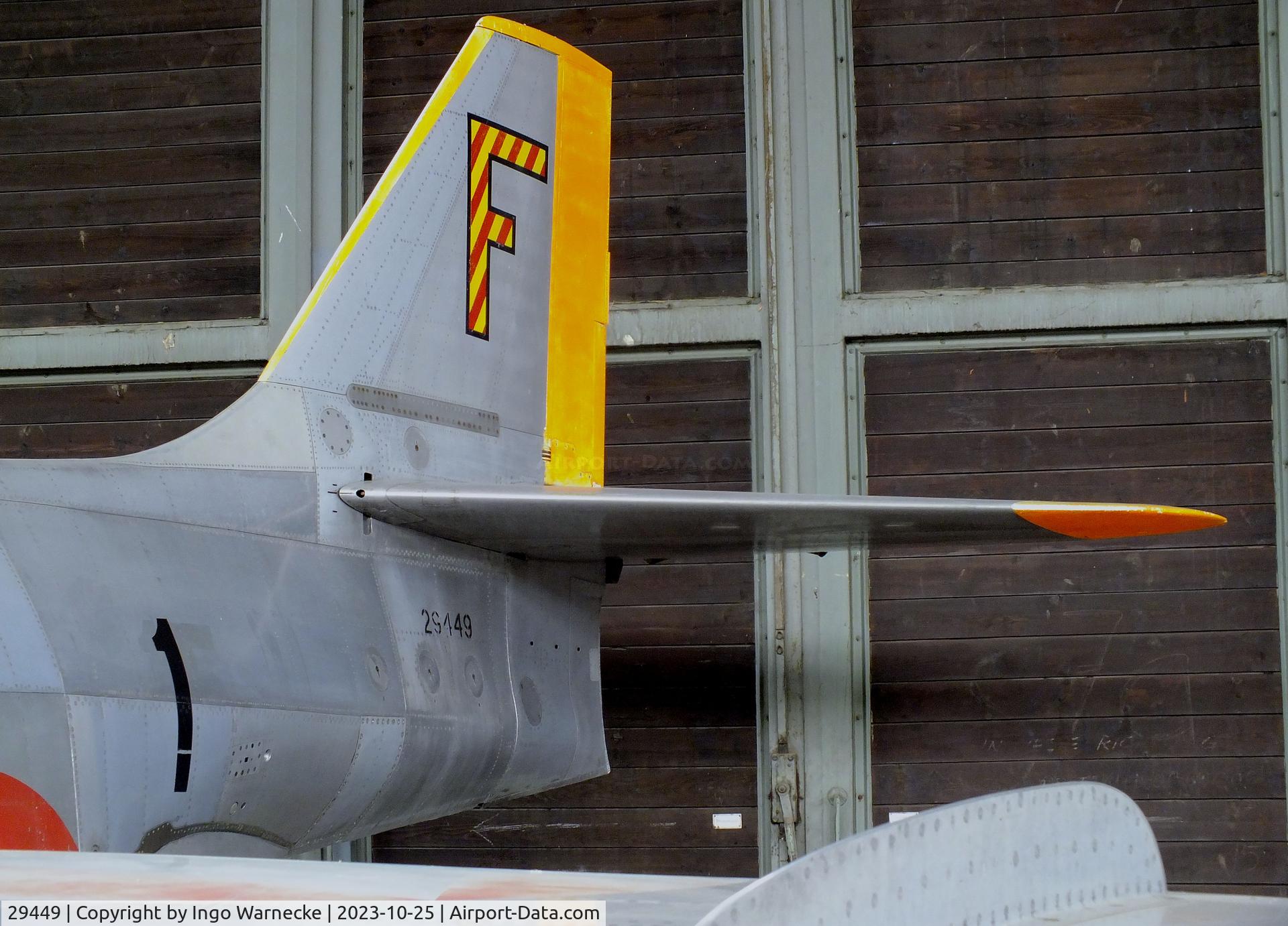 29449, Saab J-29F Tunnan C/N 29449, SAAB J29F Tunnan at the Militärluftfahrt-Museum (Museum of Austrian Military Aviation), Zeltweg