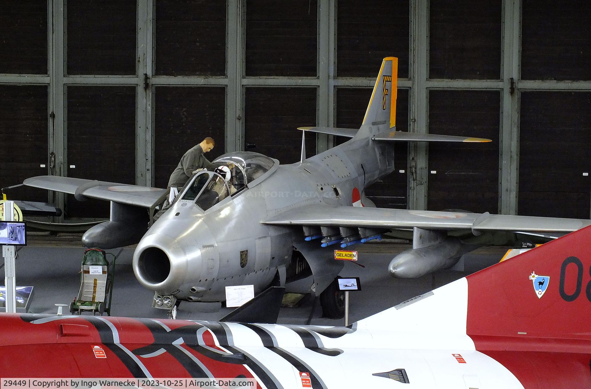 29449, Saab J-29F Tunnan C/N 29449, SAAB J29F Tunnan at the Militärluftfahrt-Museum (Museum of Austrian Military Aviation), Zeltweg