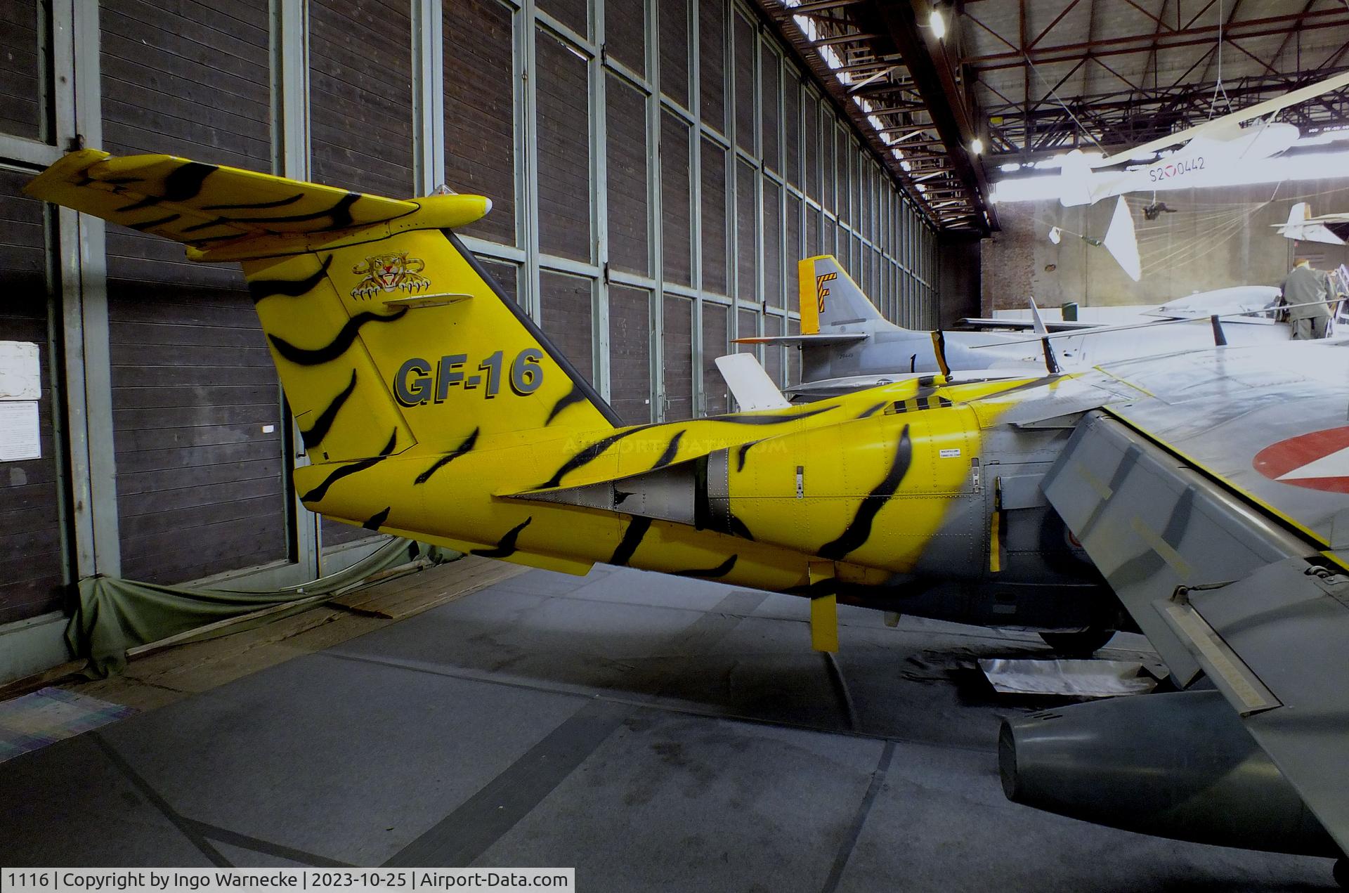 1116, Saab 105OE C/N 105416, SAAB 105OE at the Militärluftfahrt-Museum (Museum of Austrian Military Aviation), Zeltweg