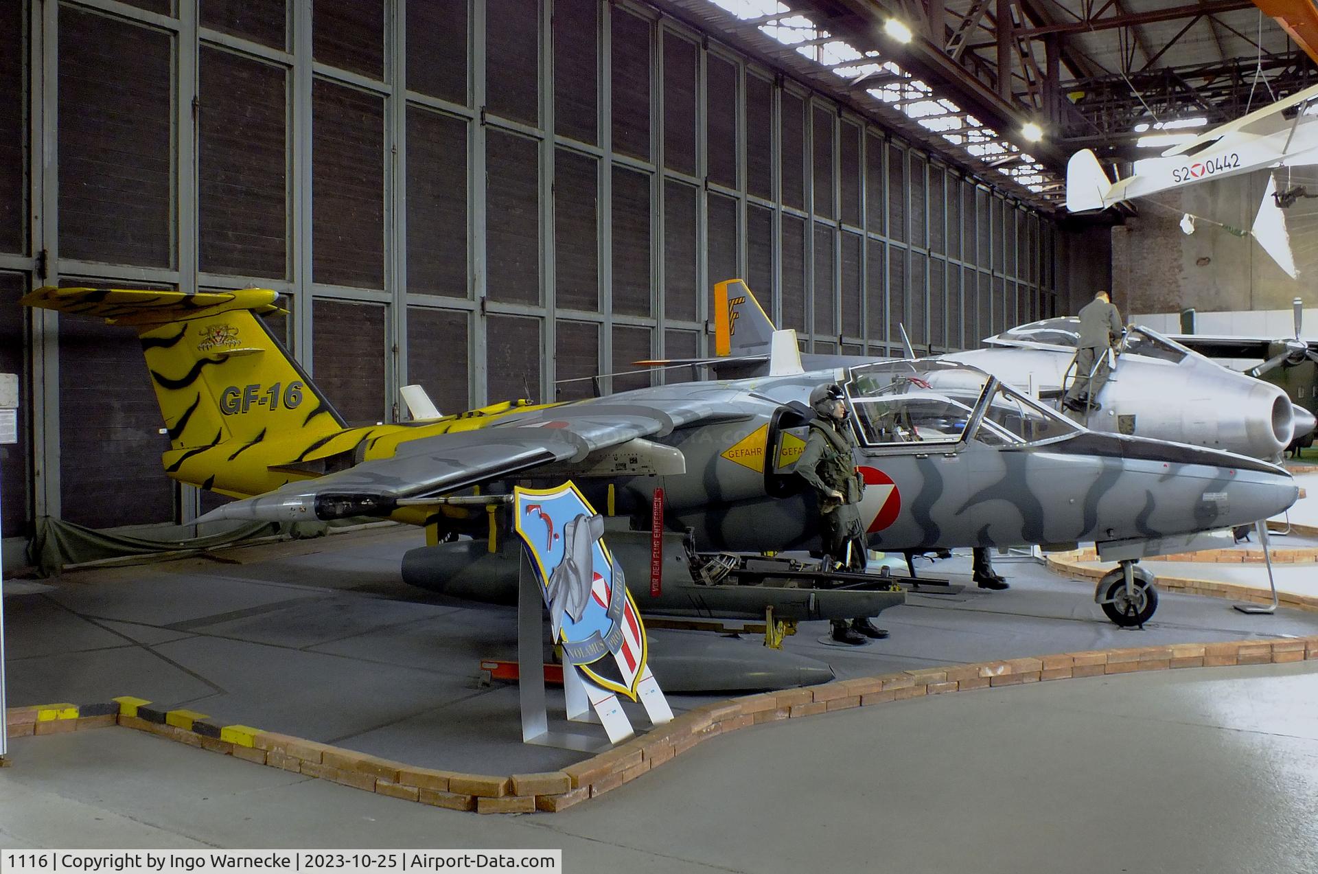 1116, Saab 105OE C/N 105416, SAAB 105OE at the Militärluftfahrt-Museum (Museum of Austrian Military Aviation), Zeltweg