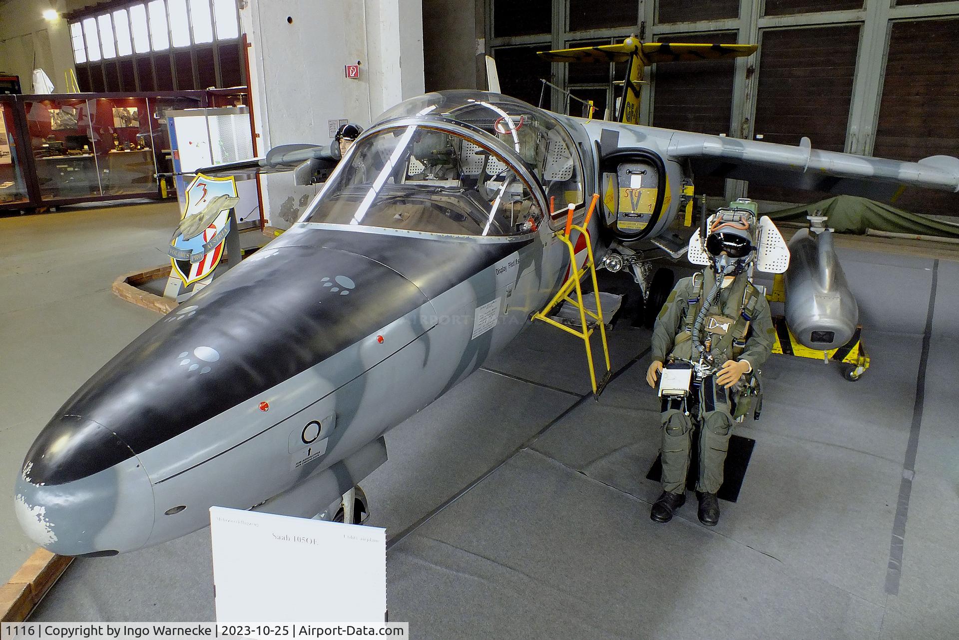 1116, Saab 105OE C/N 105416, SAAB 105OE at the Militärluftfahrt-Museum (Museum of Austrian Military Aviation), Zeltweg