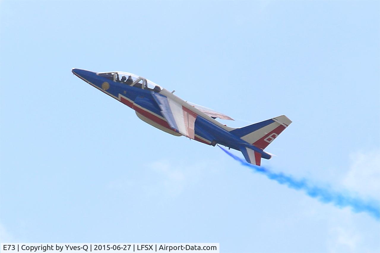 E73, Dassault-Dornier Alpha Jet E C/N E73, Dassault-Dornier Alpha Jet E (F-TENE), Athos 06 of Patrouille de France 2015, On display, Luxeuil-Saint Sauveur Air Base 116 (LFSX)