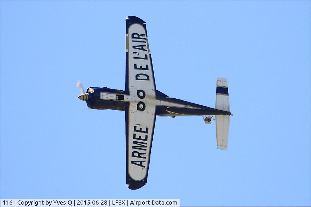 116, Socata TB-30 Epsilon C/N 116, Socata TB-30 Epsilon, French Air Force aerobatic team, Luxeuil-Saint Sauveur Air Base 116 (LFSX)