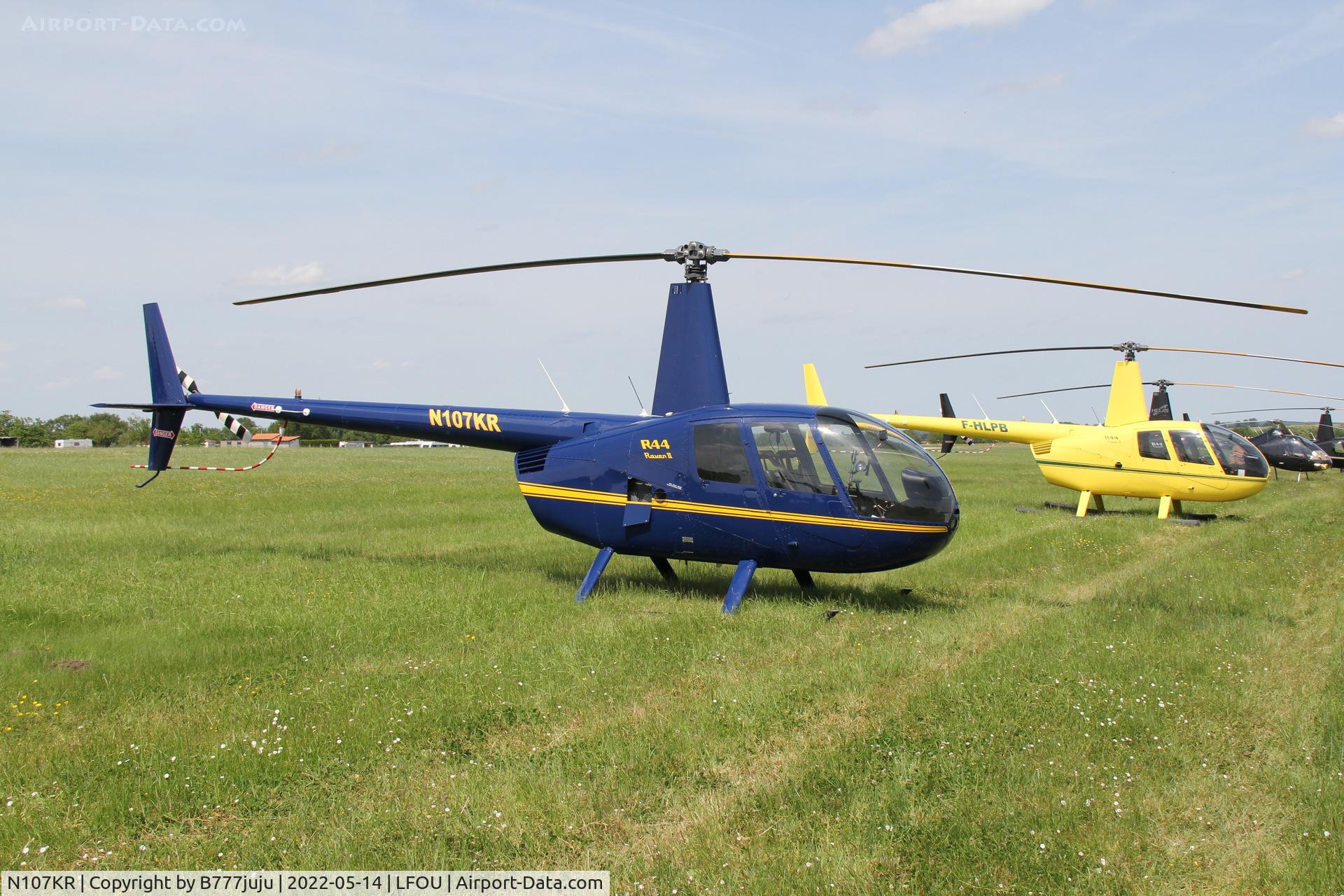 N107KR, Robinson R44  Raven II C/N 12440, at Helico 2022 Cholet
