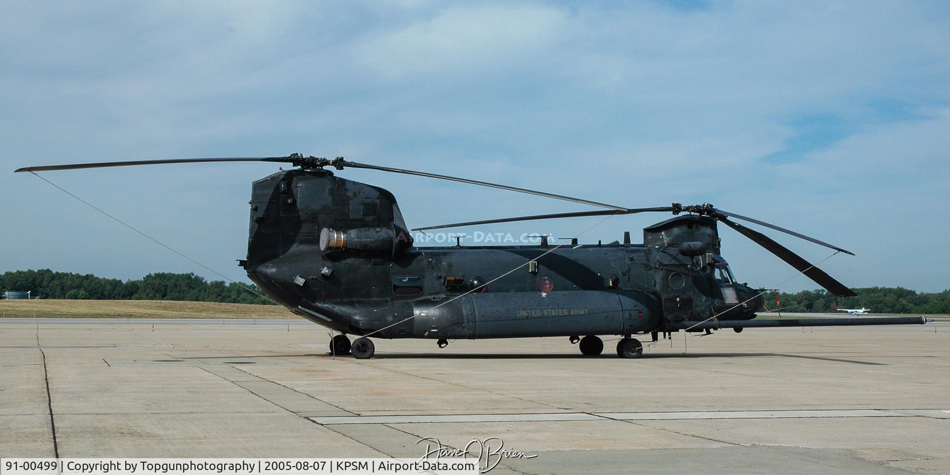 91-00499, 1992 Boeing MH-47G C/N M3705, 160th SOAR