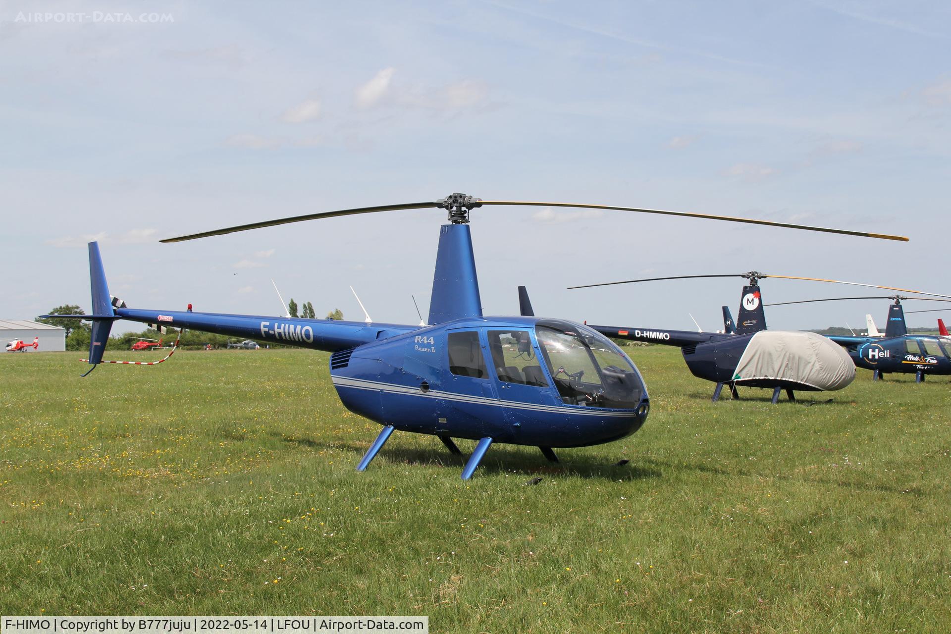 F-HIMO, 2006 Robinson R44  Raven II C/N 11564, at Helico 2022 Cholet