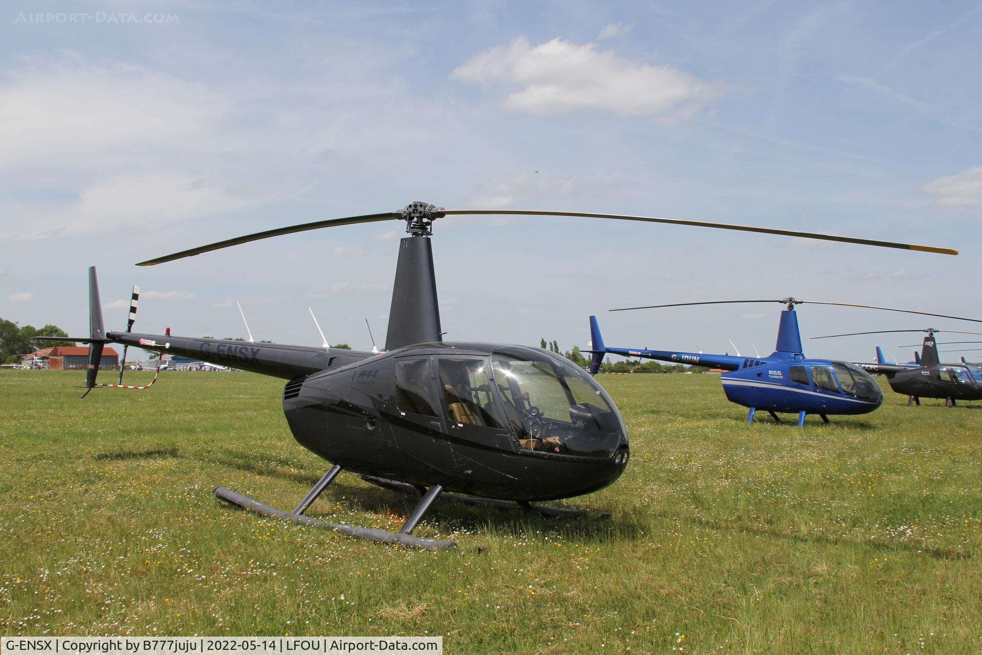 G-ENSX, 2008 Robinson R44 Raven II C/N 12281, at Helico 2022 Cholet