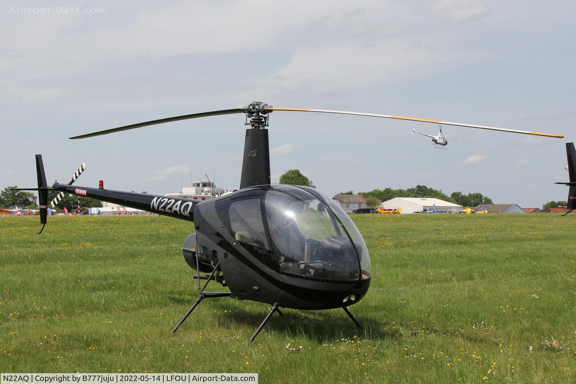 N22AQ, 1993 Robinson R22 Mariner C/N 2316M, at Helico 2022 Cholet