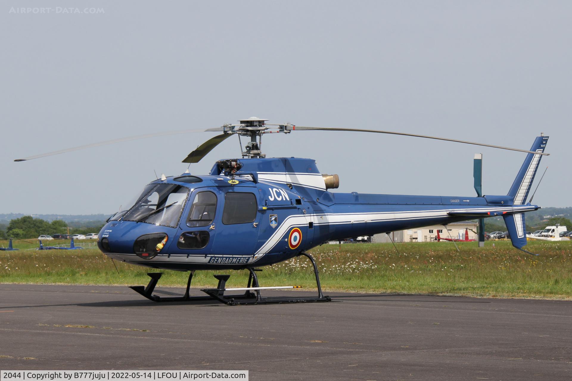 2044, Aérospatiale AS-350BA Ecureuil C/N 2044, at Helico 2022 Cholet