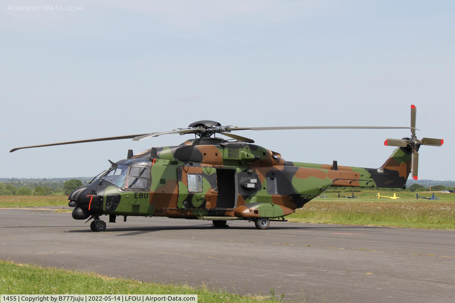 1455, NHI NH-90 TTH Caiman C/N 1455, at Helico 2022 Cholet