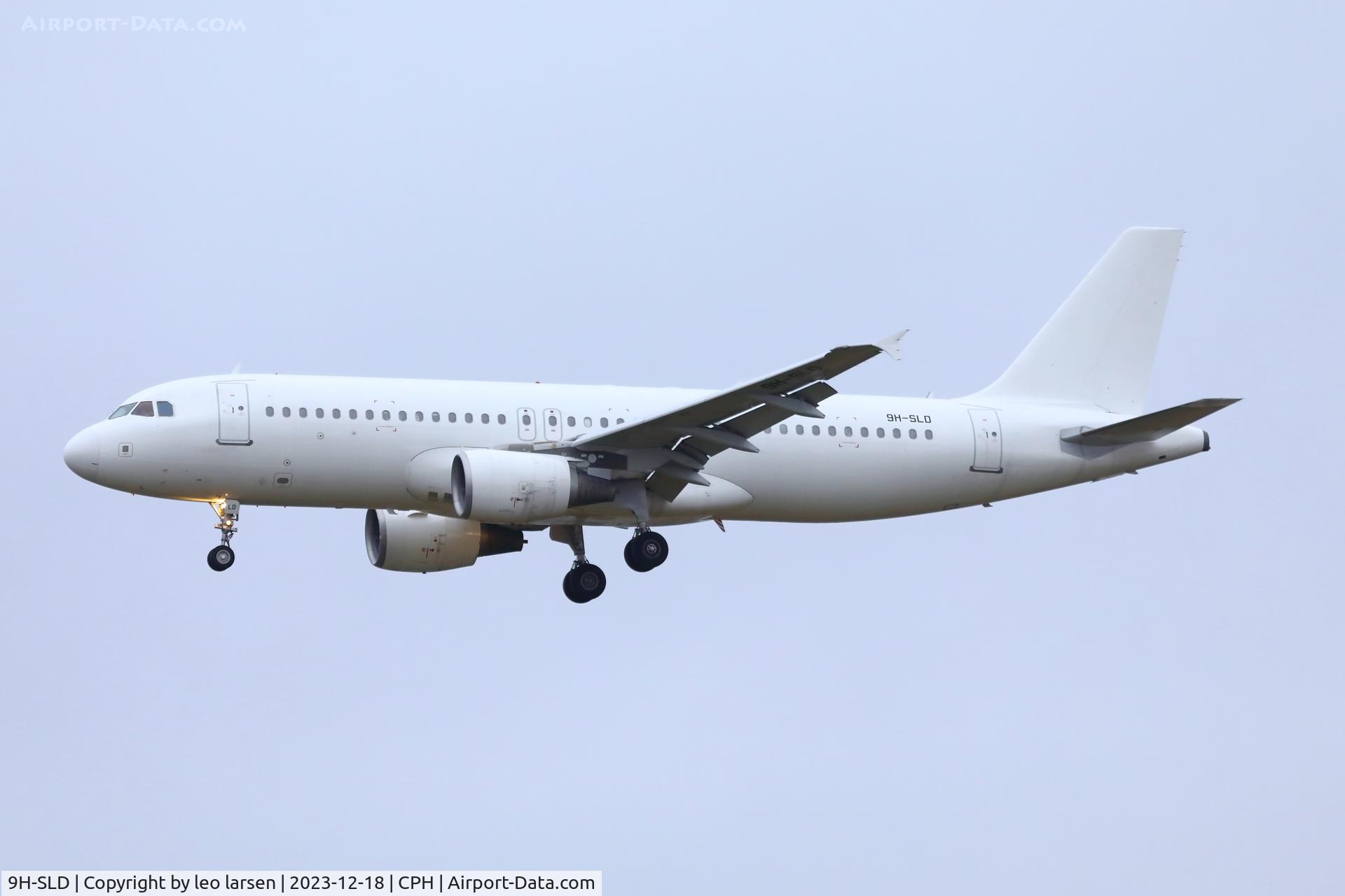 9H-SLD, 2008 Airbus A320-214 C/N 3396, Copenhagen 18.12.2023