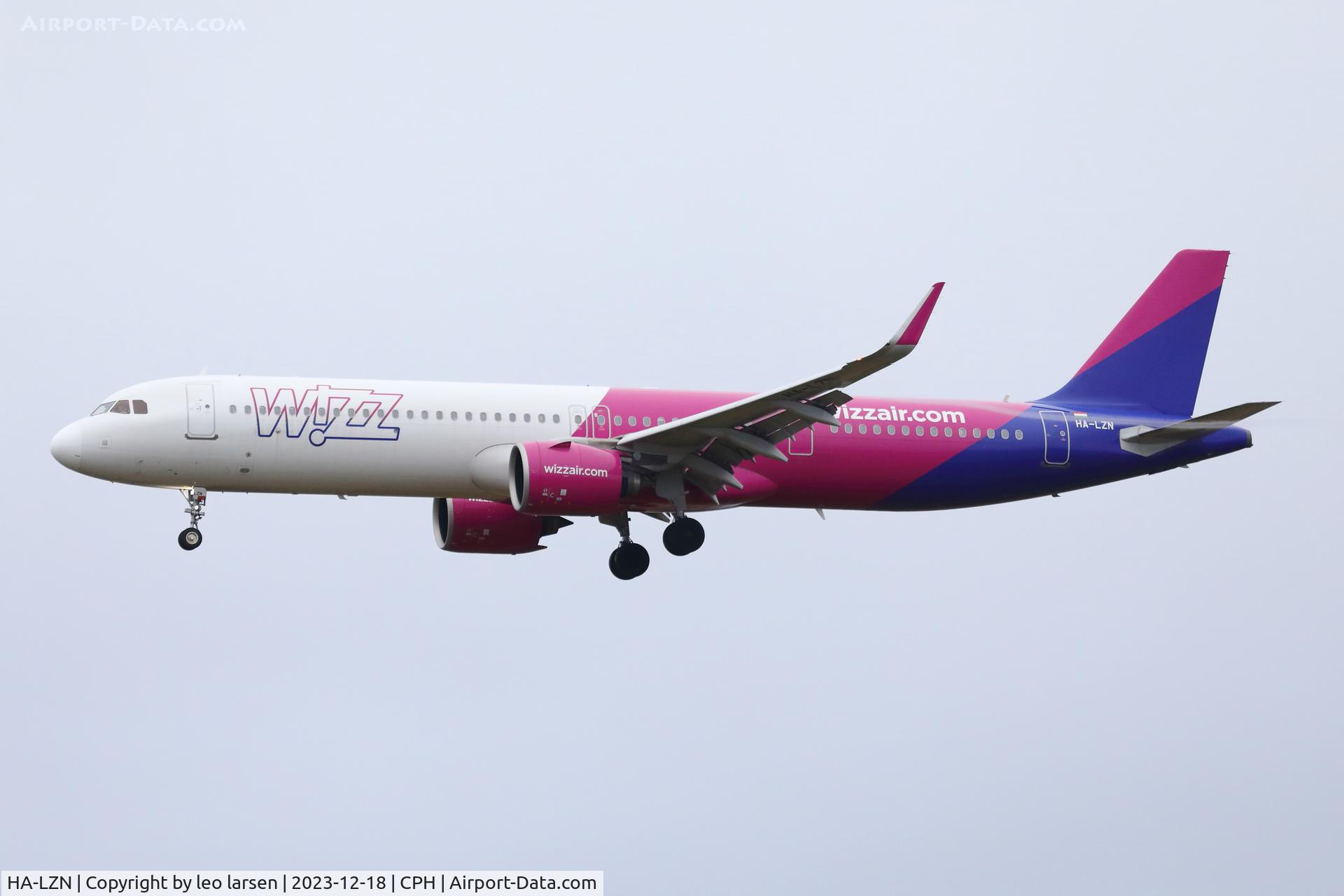 HA-LZN, 2022 Airbus A321-271NX C/N 10792, Copenhagen 18.12.2023