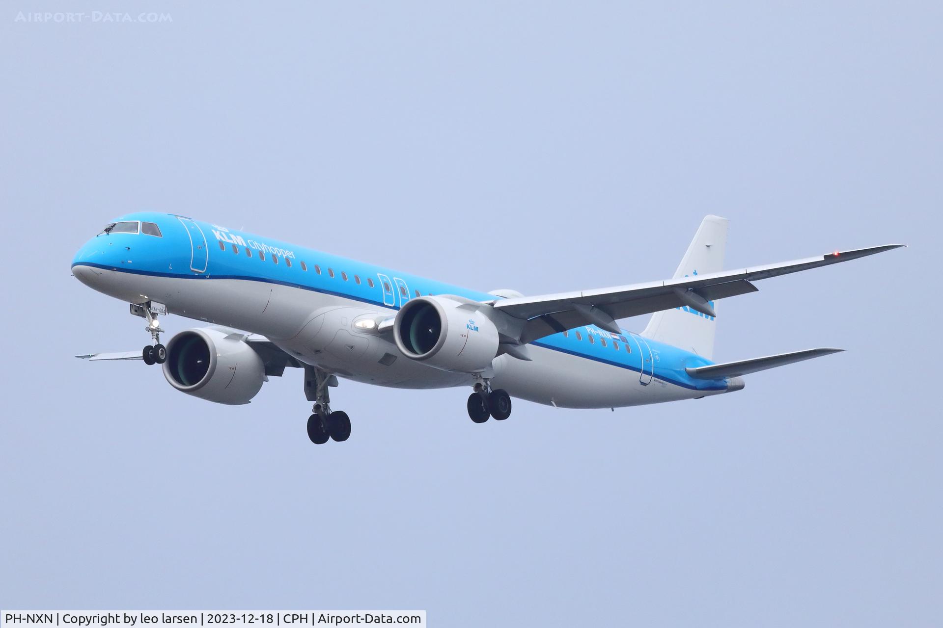 PH-NXN, 2022 Embraer E195-E2 C/N 19020084, Copenhagen 18.12.2023