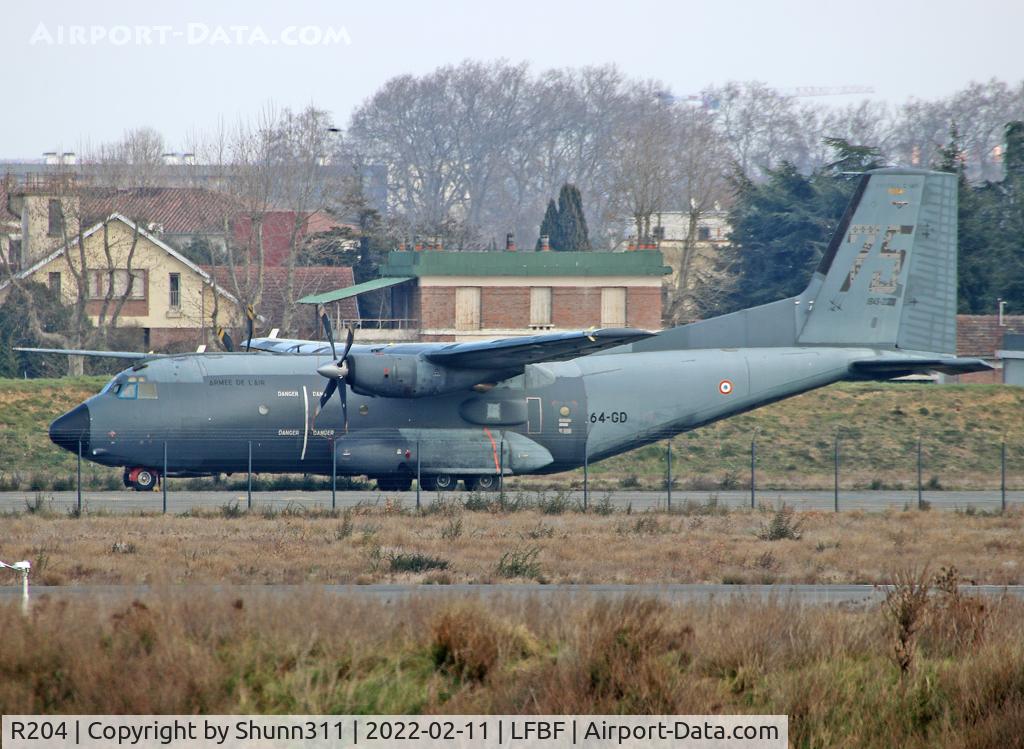 R204, Transall C-160R C/N 204, Permanently retired @LFBF