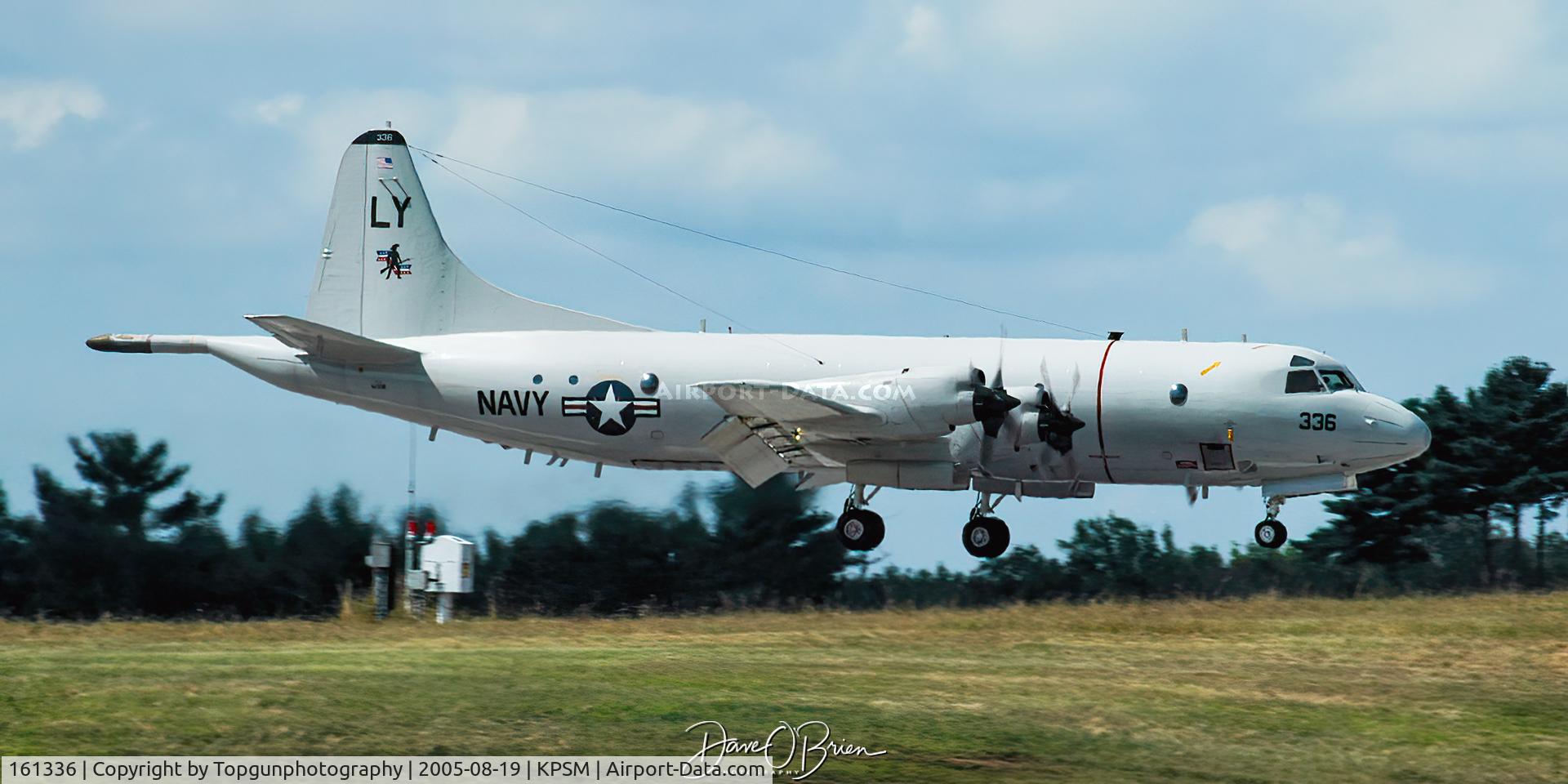 161336, Lockheed P-3C Orion C/N 285A-5735, Lima Yankee 336 working RW34