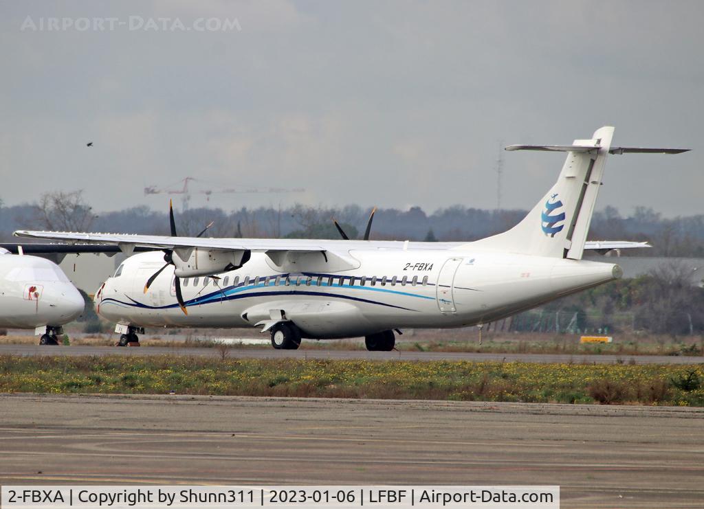 2-FBXA, 2015 ATR 72-212A (600) C/N 1260, Parked in Liz Aviation c/s