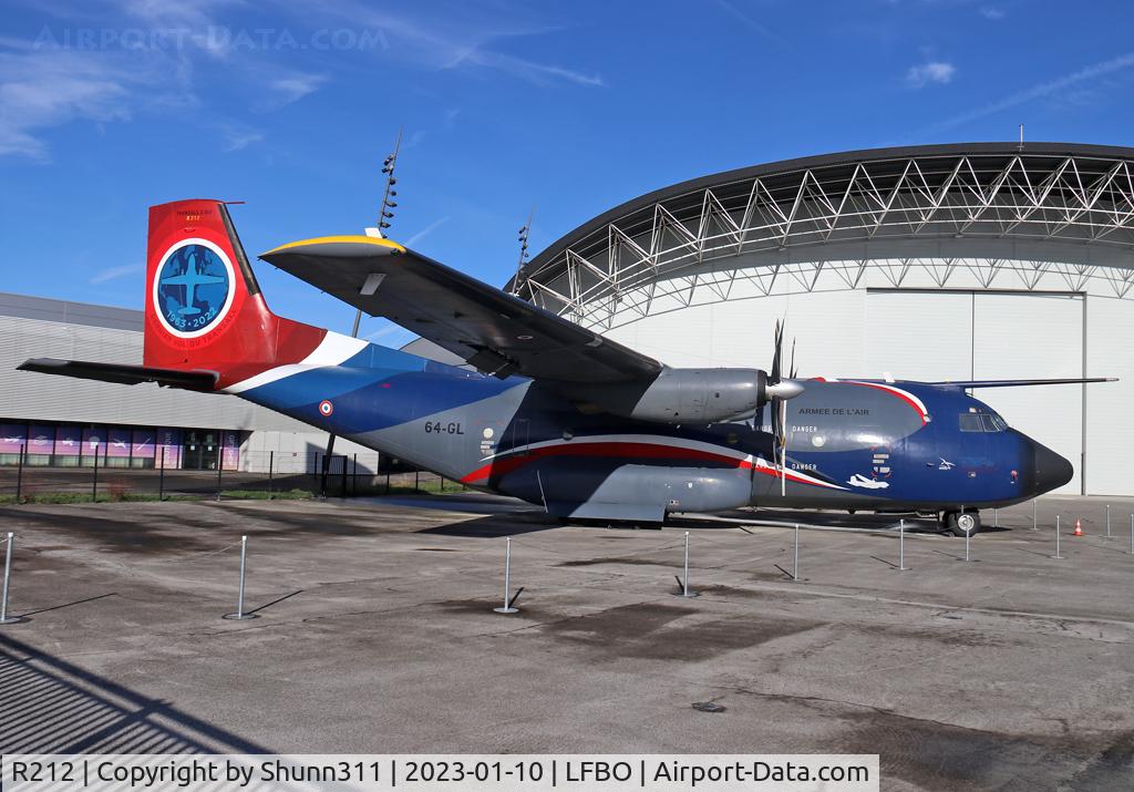 R212, Transall C-160R C/N 215, Preserved at Aeroscopia Museum with special c/s...