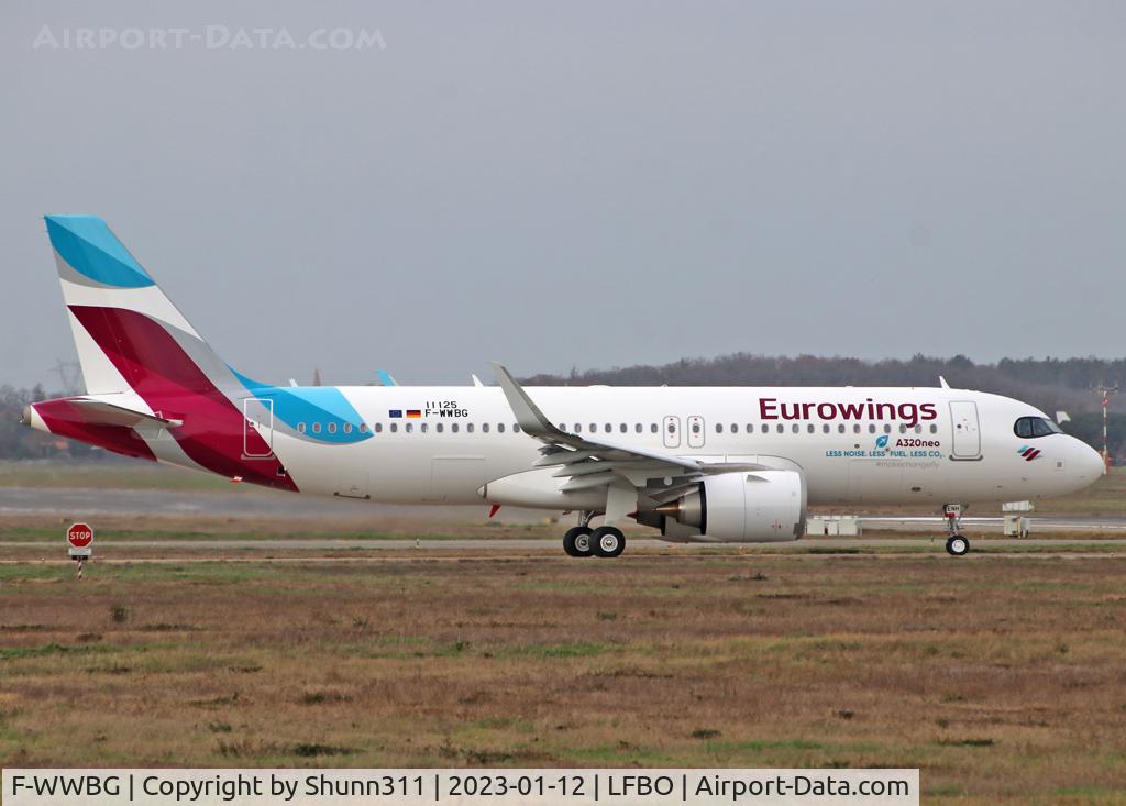 F-WWBG, 2022 Airbus A320-251N C/N 11125, C/n 11125 - To be D-AENH