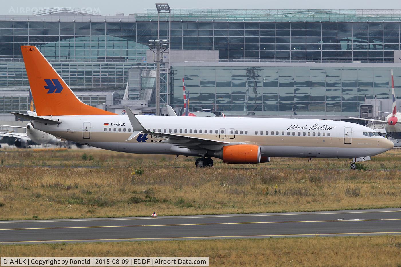 D-AHLK, 2008 Boeing 737-8K5 C/N 35143, at fra