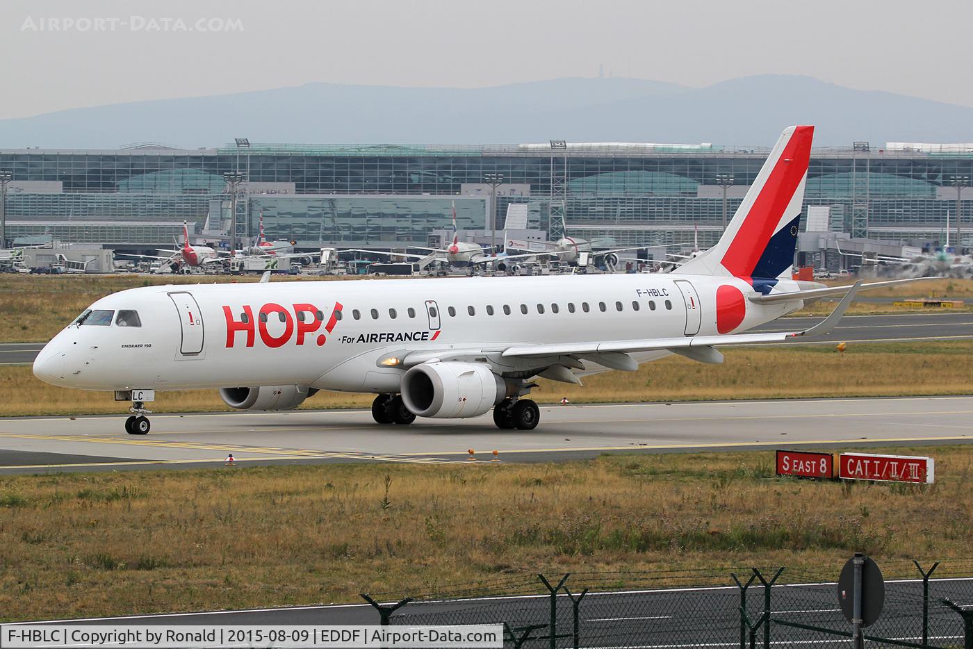 F-HBLC, 2007 Embraer 190AR (ERJ-190-100IGW) C/N 19000080, at fra