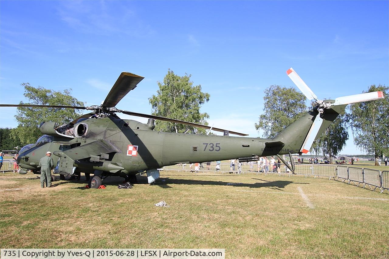 735, 1986 Mil Mi-24V Hind E C/N 410735, Mil Mi-24V Hind E, Static display, Luxeuil-Saint Sauveur Air Base 116 (LFSX)