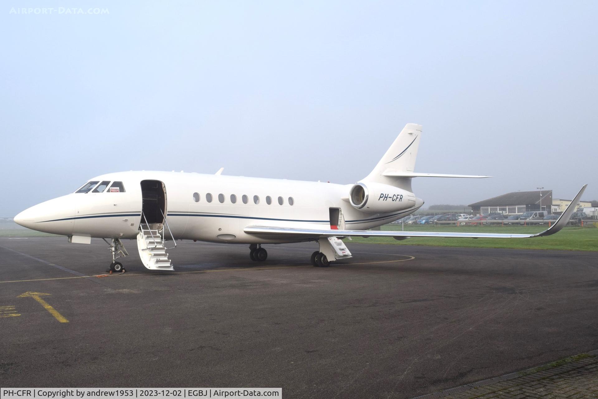 PH-CFR, Dassault Falcon 2000EX C/N 392, PH-CFR at Gloucestershire Airport.