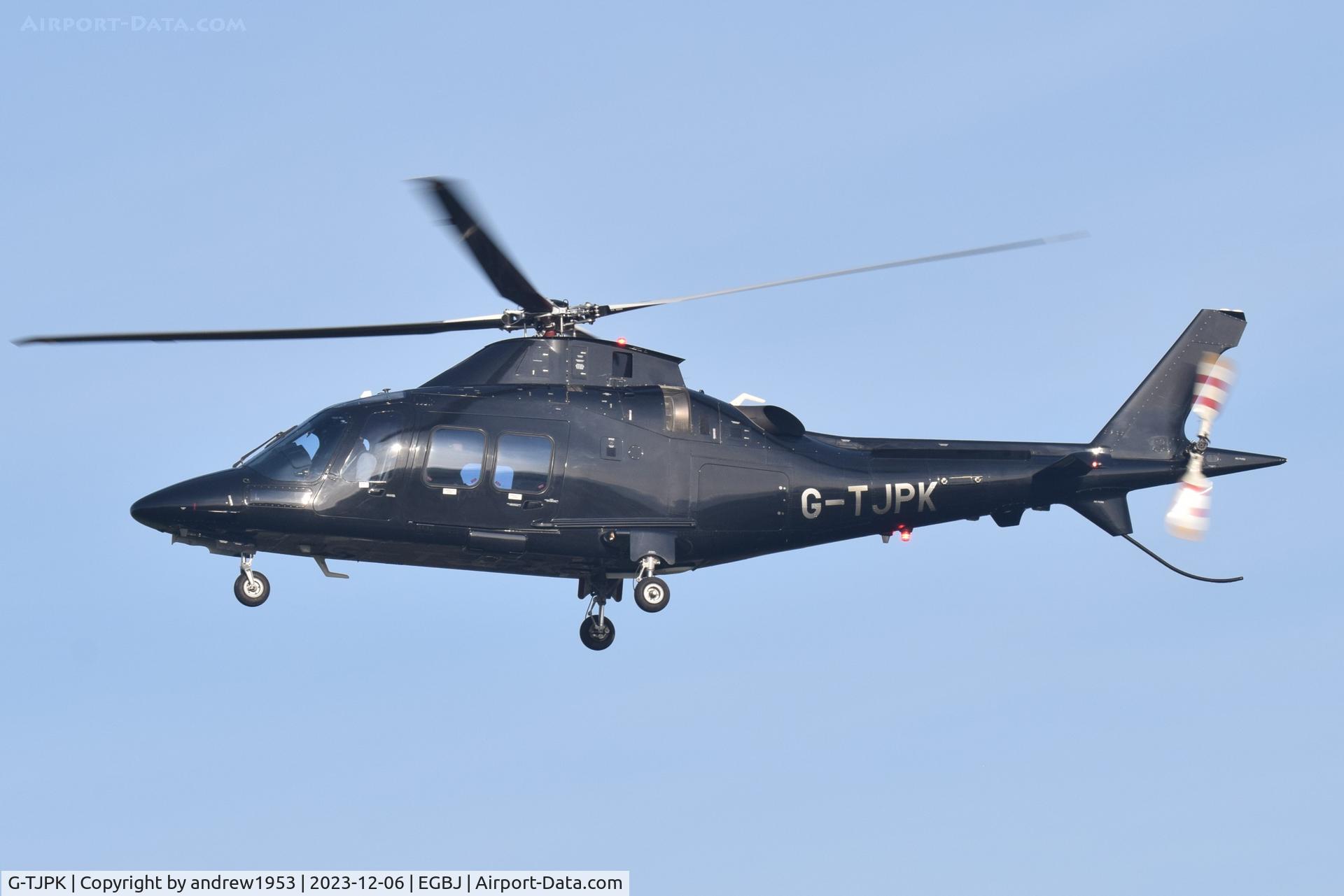 G-TJPK, 2023 Leonardo AW-109SP GrandNew C/N 22444, G-TJPK at Gloucestershire Airport.