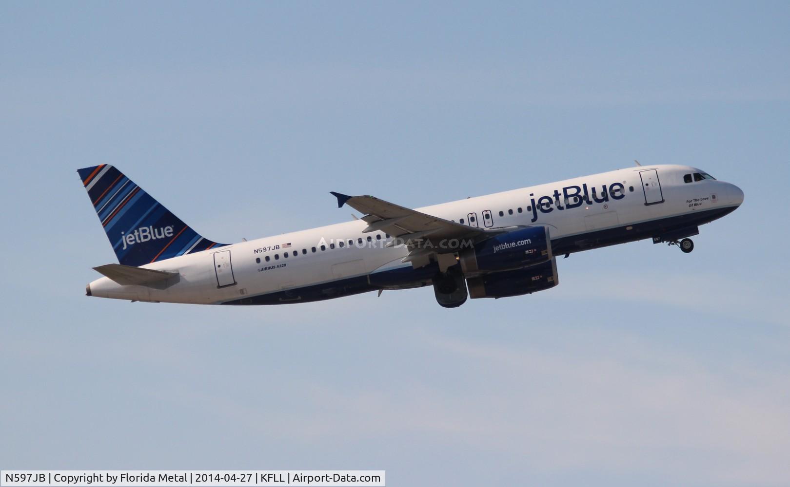 N597JB, 2004 Airbus A320-232 C/N 2307, JBU A320 zx
