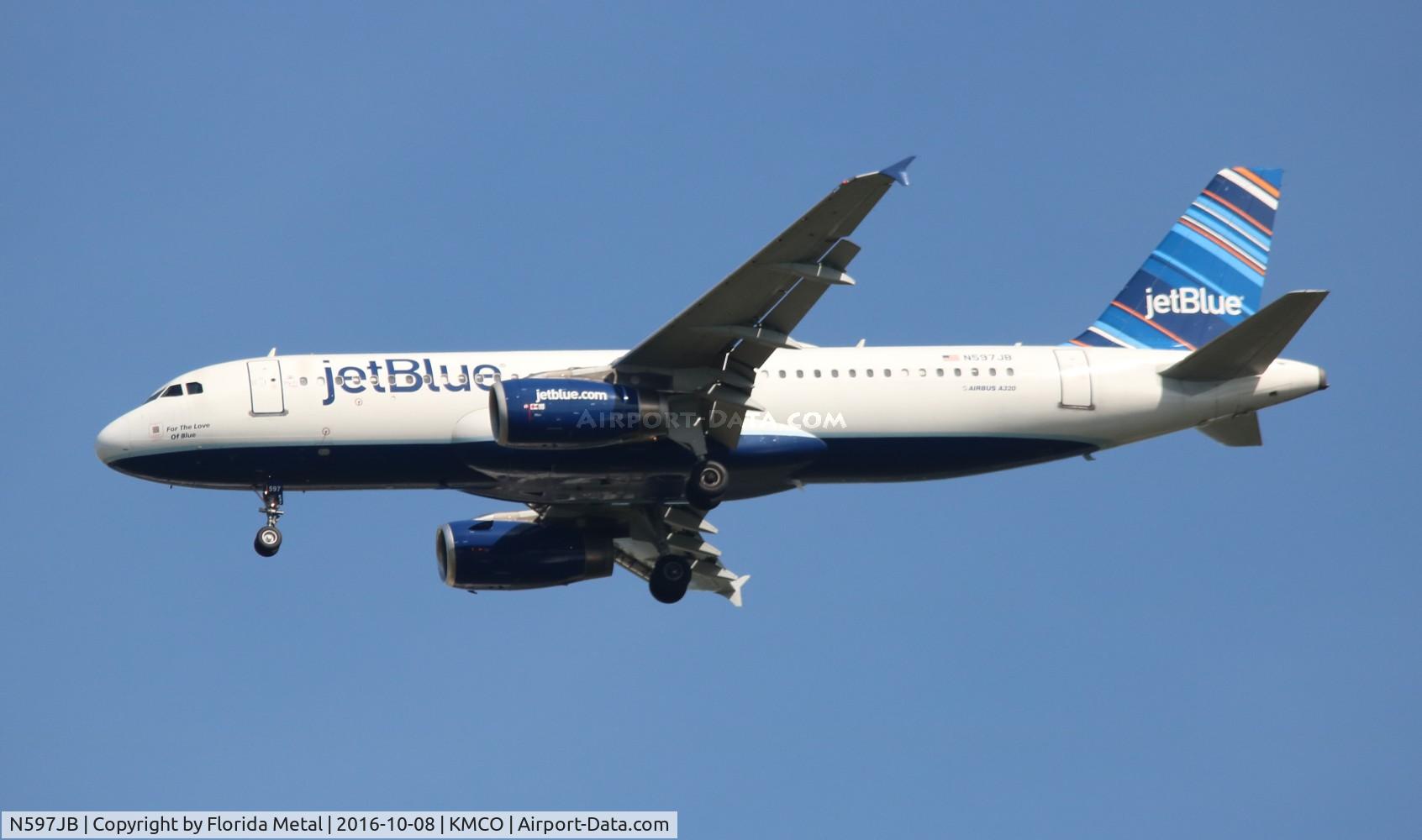 N597JB, 2004 Airbus A320-232 C/N 2307, JBU A320 zx