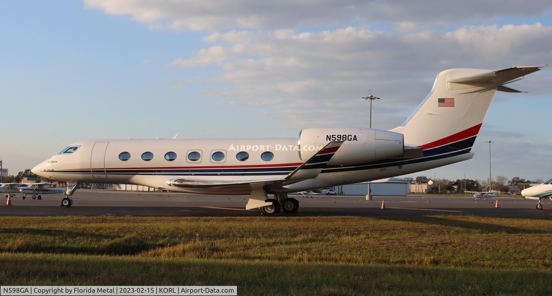 N598GA, 2022 Gulfstream Aerospace Corp GVII (G500) C/N 72098, G500 zx
