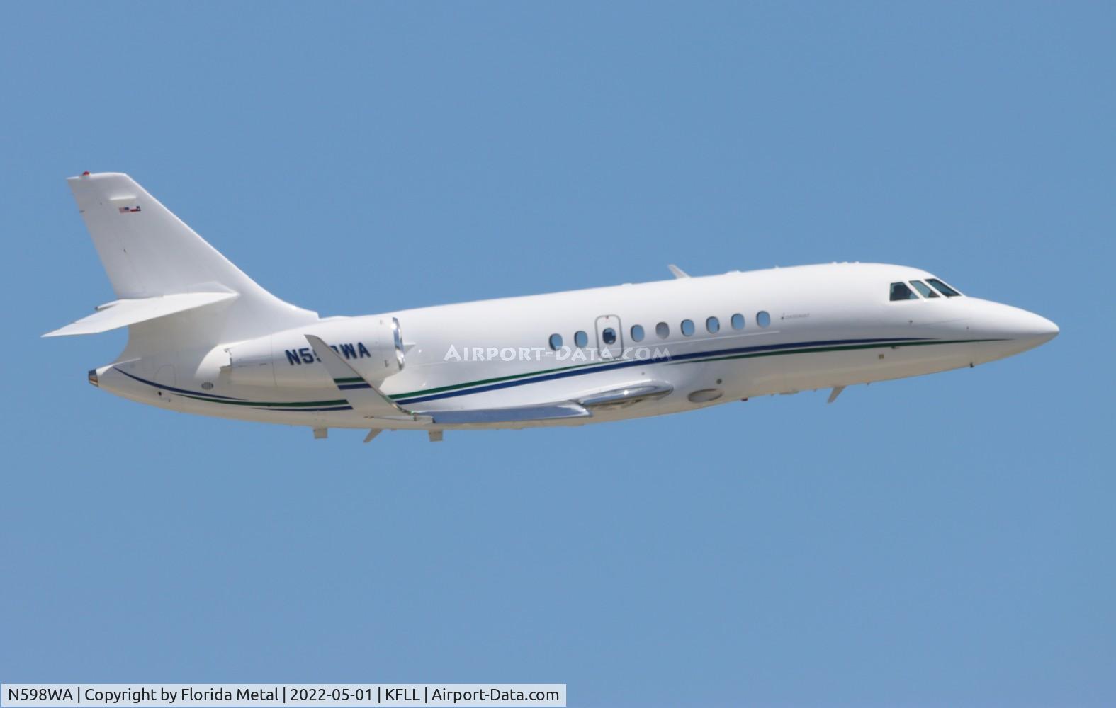N598WA, 2003 Dassault Falcon 2000 C/N 210, Falcon 2000 zx