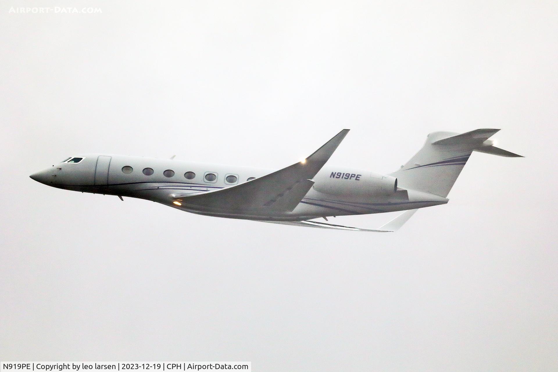 N919PE, 2016 Gulfstream G-VI (G650ER) C/N 6243, Copenhagen 19.12.2023