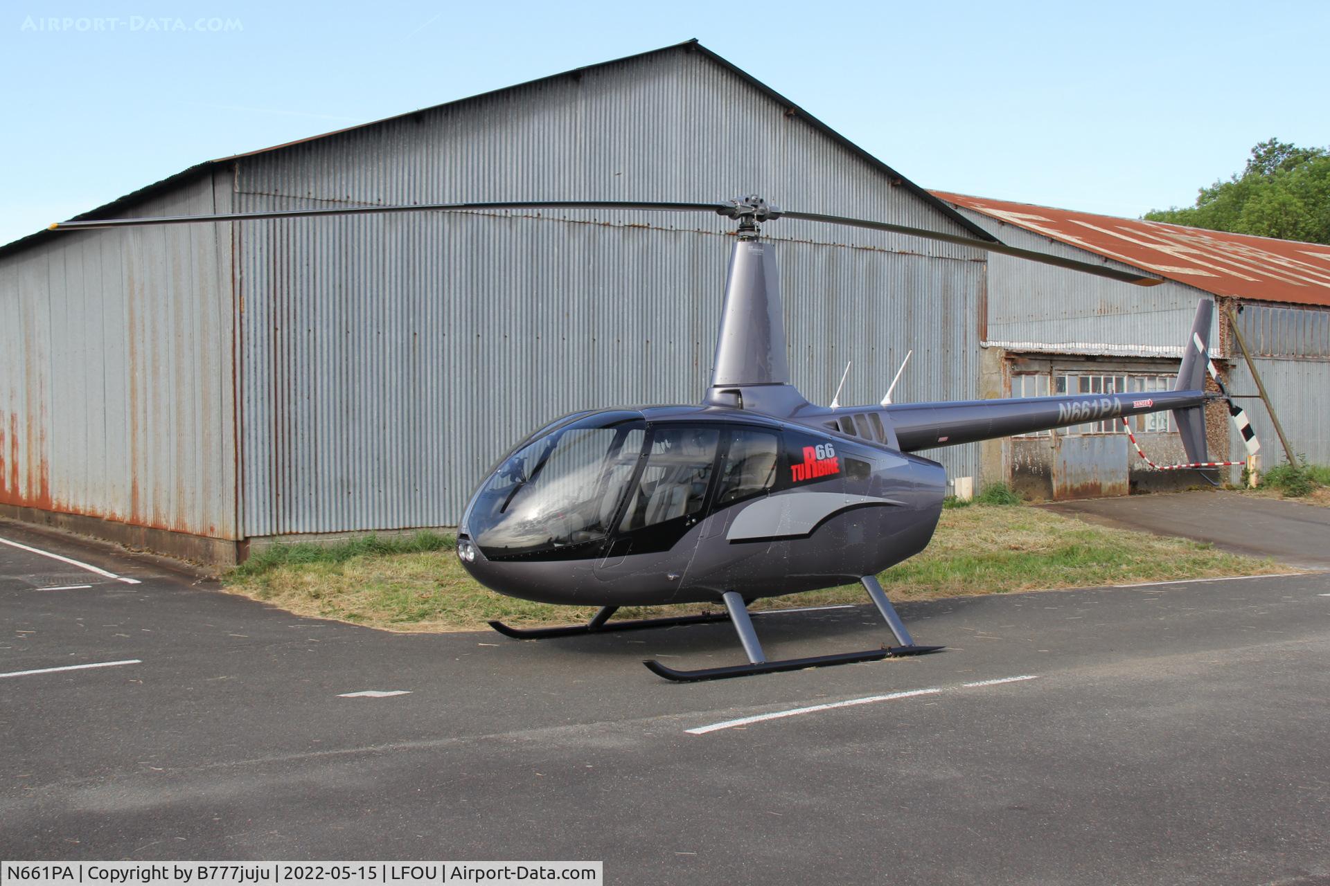 N661PA, Robinson R66 C/N 0278, at Helico 2022 Cholet