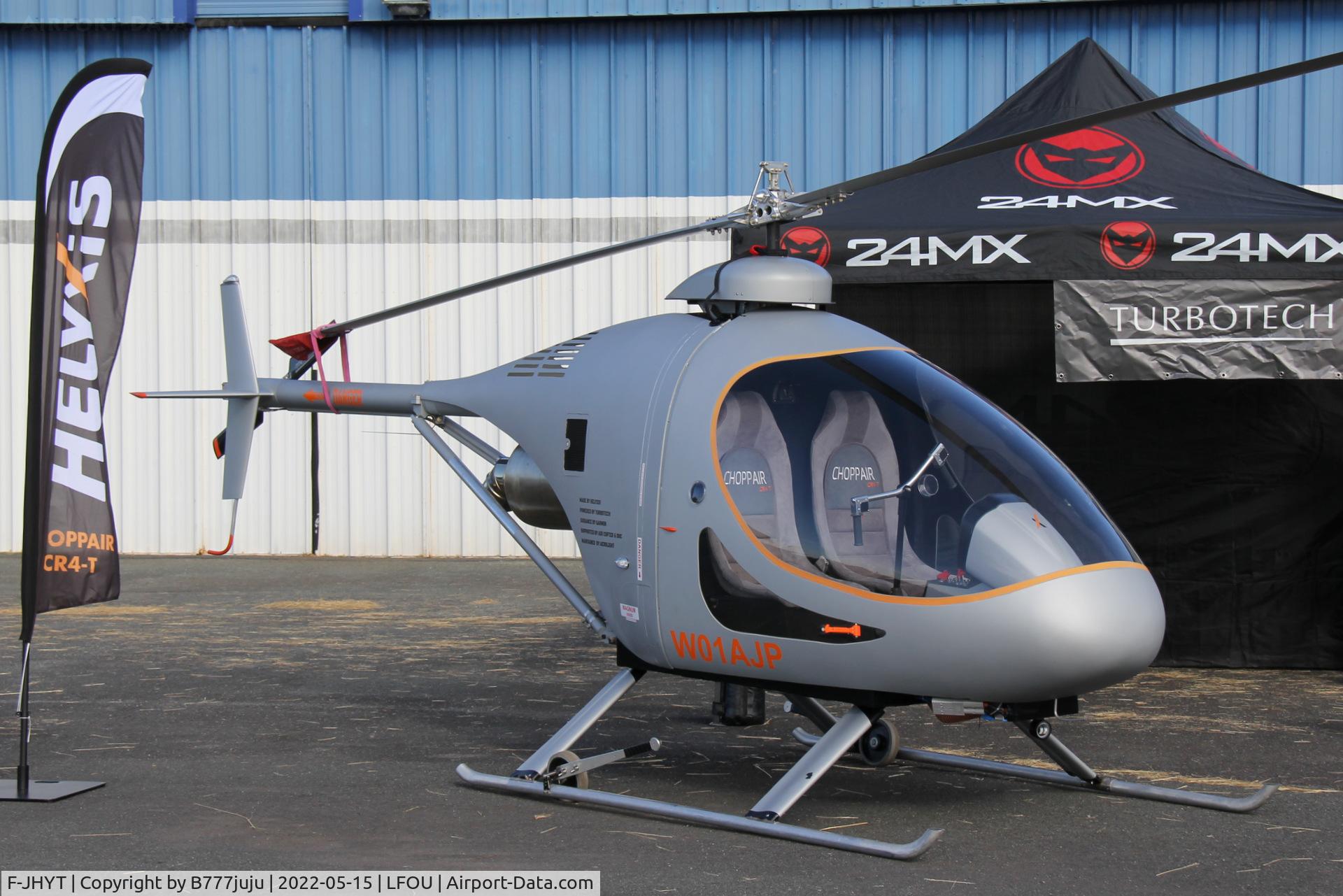 F-JHYT, Helyxis Choppair CR4-T C/N 1, at Helico 2022 Cholet