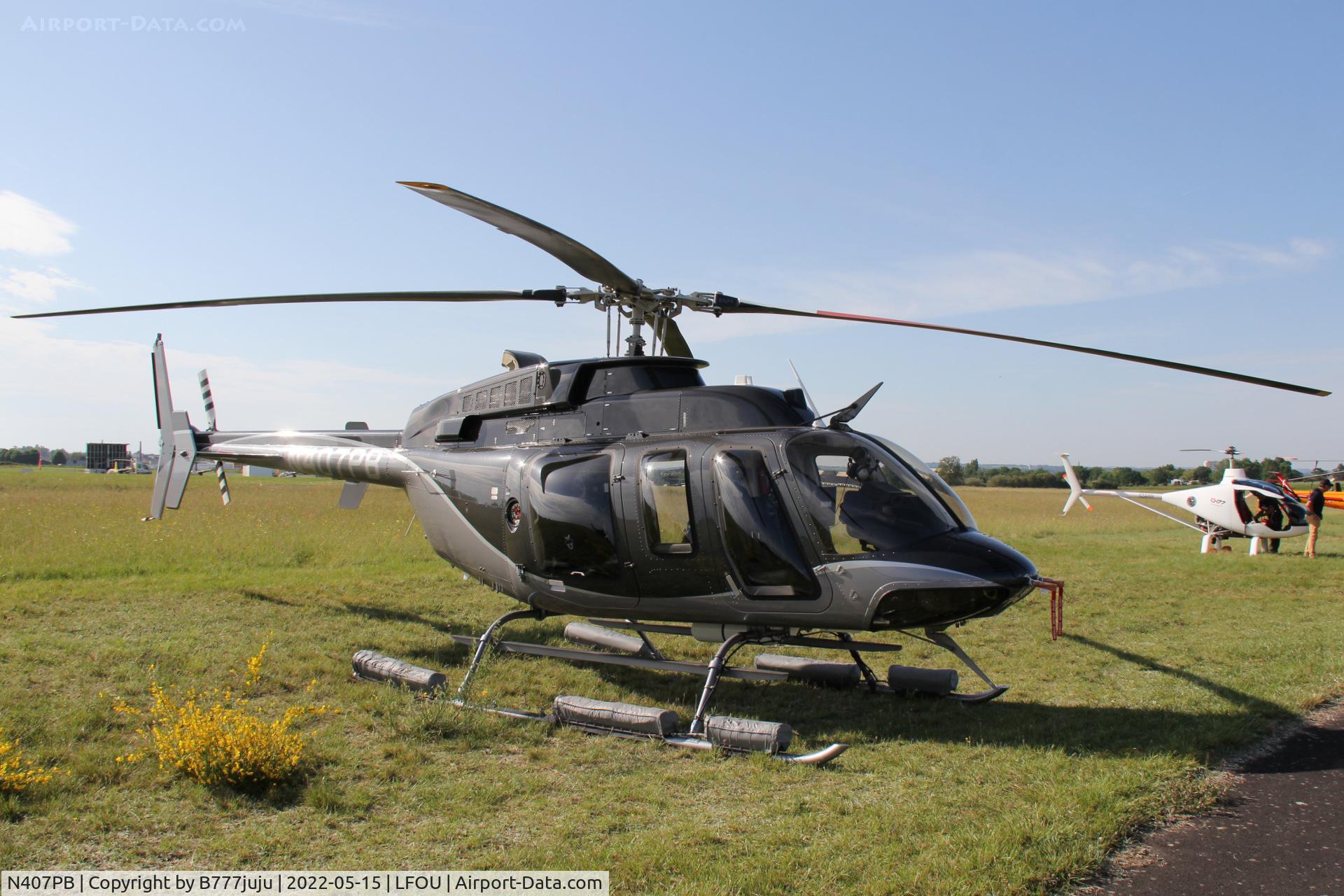 N407PB, Bell 407GXi C/N 54942, at Helico 2022 Cholet