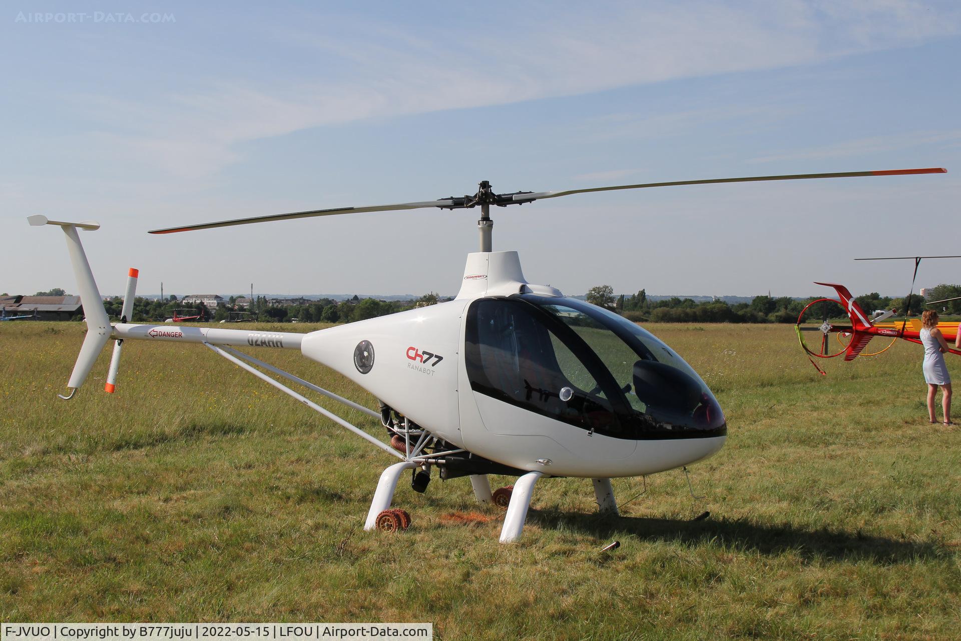 F-JVUO, Elisport CH-77 Ranbot C/N Not found 02AHH, at Helico 2022 Cholet