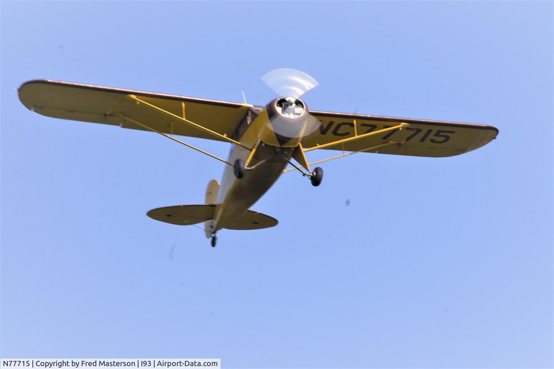 N77715, 1946 Funk B85C C/N 345, flight out to Hardinsburg, Ky
