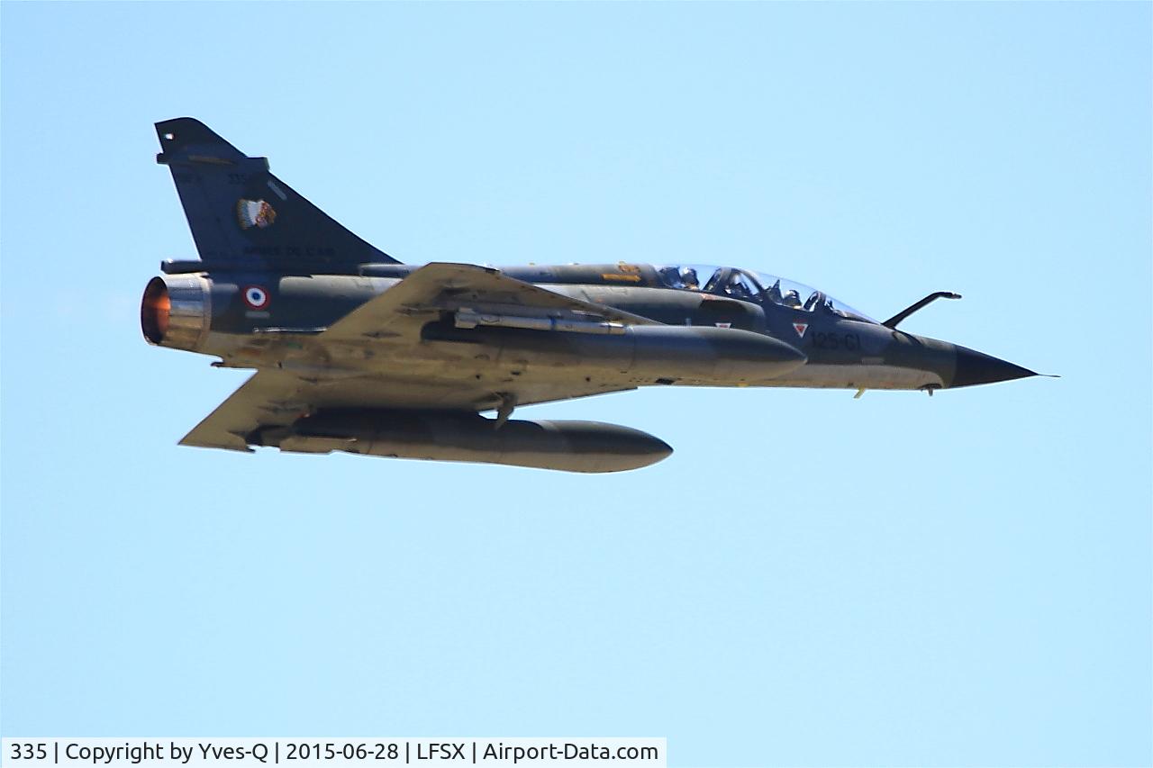 335, Dassault Mirage 2000N C/N 261, Dassault Mirage 2000N (125-CI), Ramex Delta Tactical display, Luxeuil-St Sauveur Air Base 116 (LFSX)