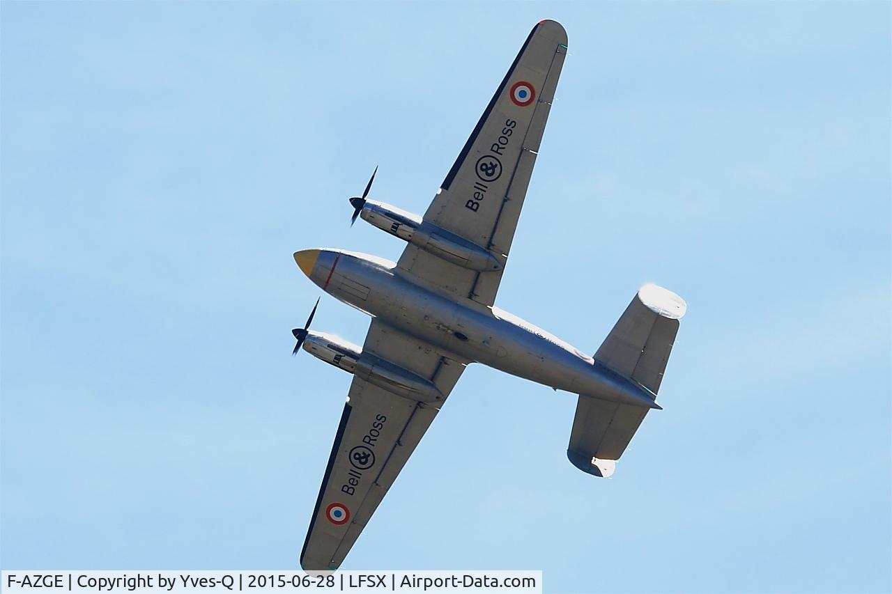 F-AZGE, 1951 Dassault MD-312 Flamant C/N 158, Dassault MD-312 Flamant, On display, Luxeuil-St Sauveur Air Base 116(LFSX)